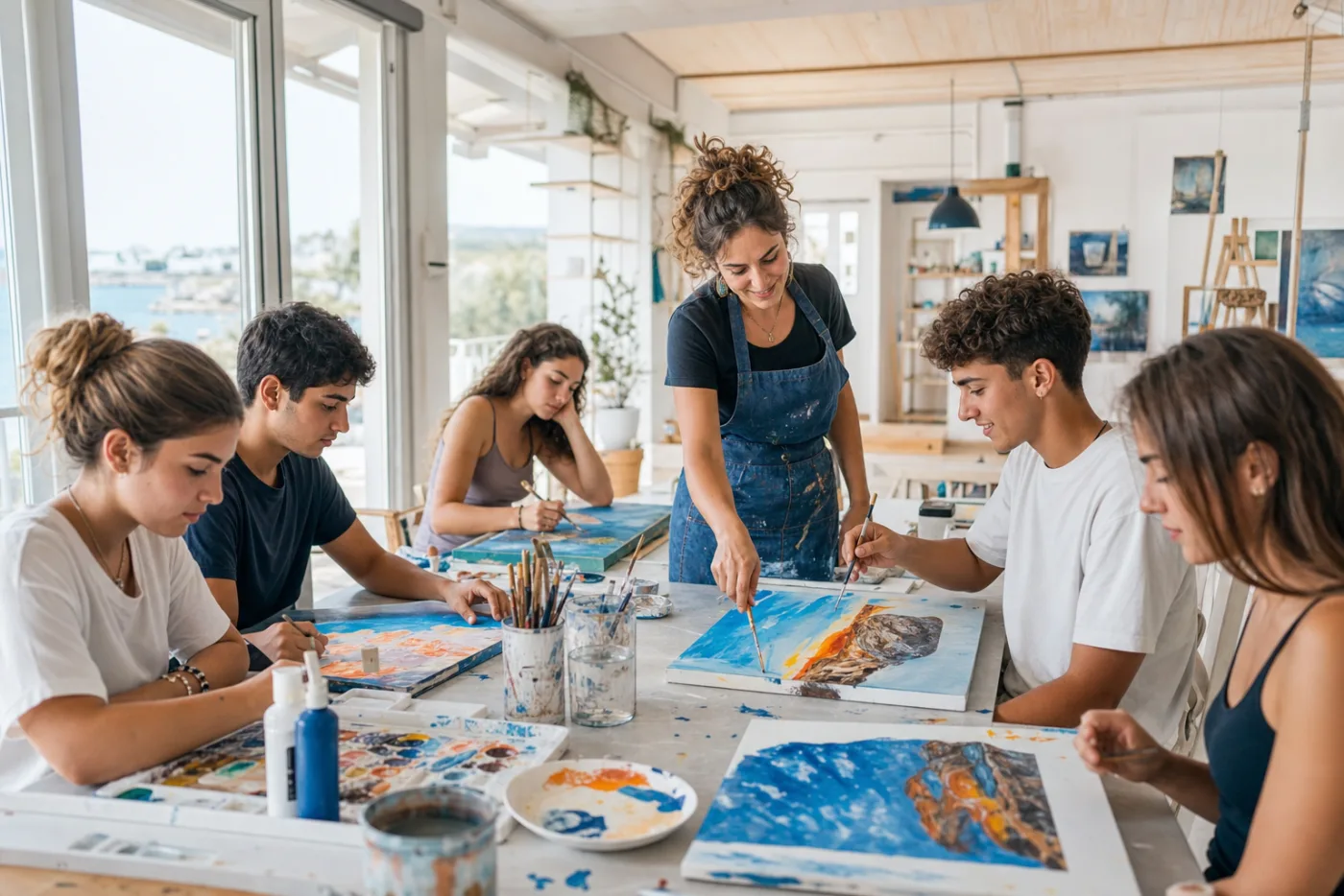 Sanat ve yaratıcı atölyeler